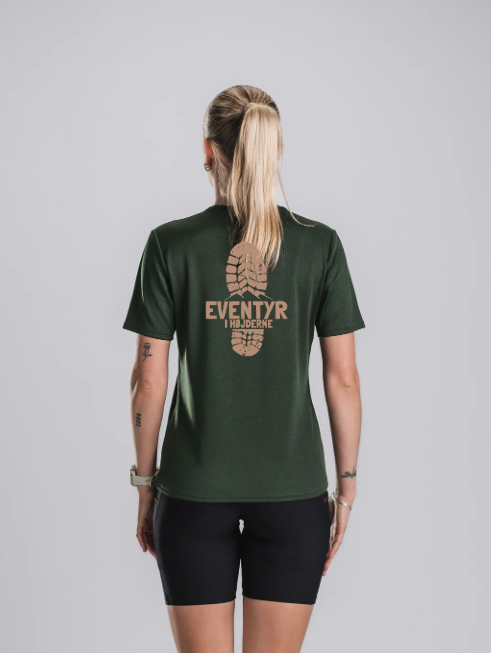 Womens TEMPO! TWO Run T-Shirt (Eventyr i højderne)