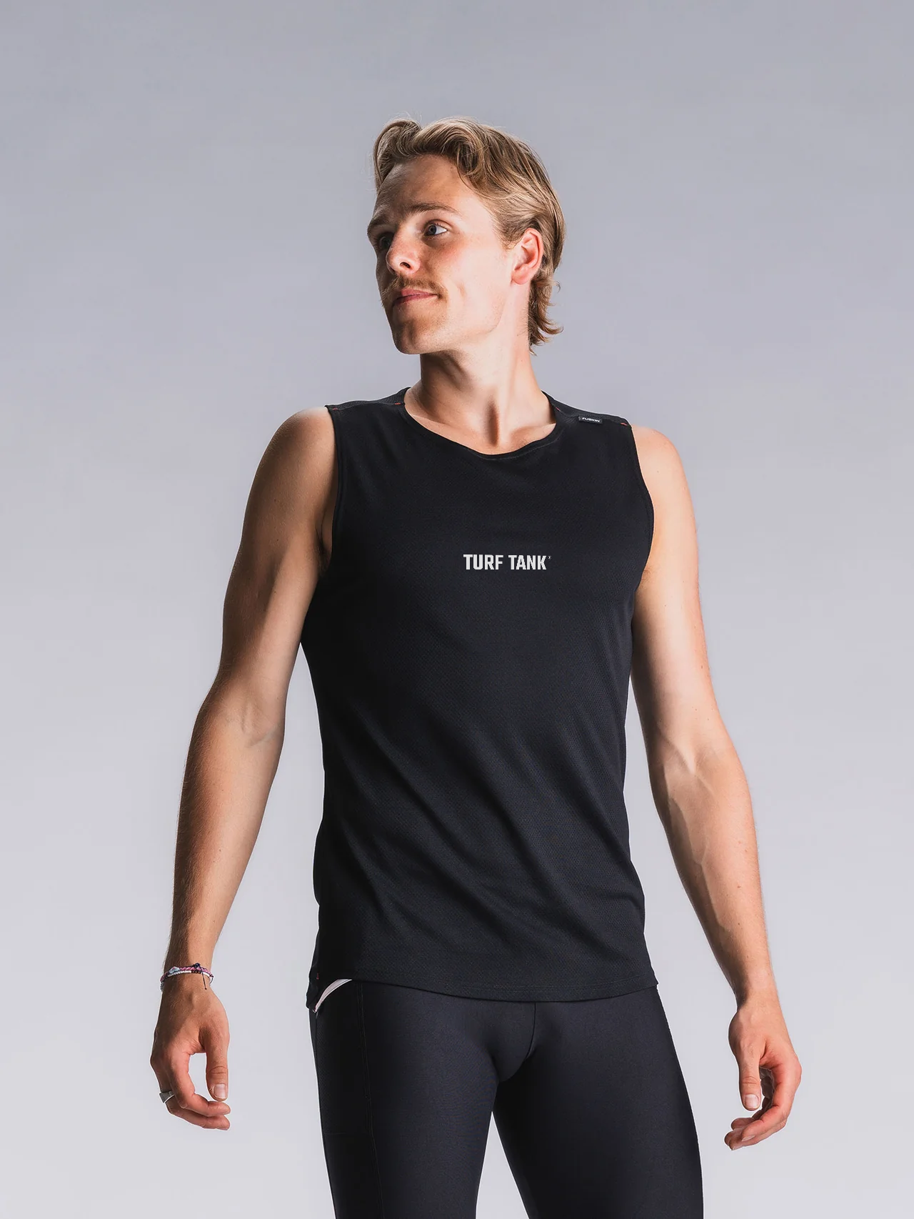 Mens TEMPO! ONE Run Singlet