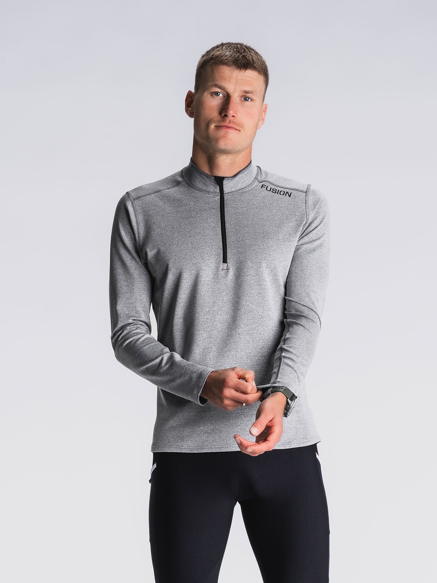 Mens C3 Zip Neck