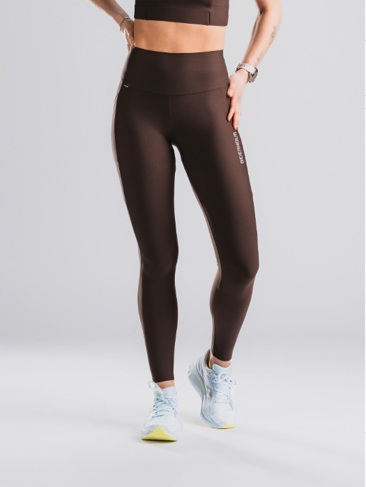 Womens High Rise Tights Pocket